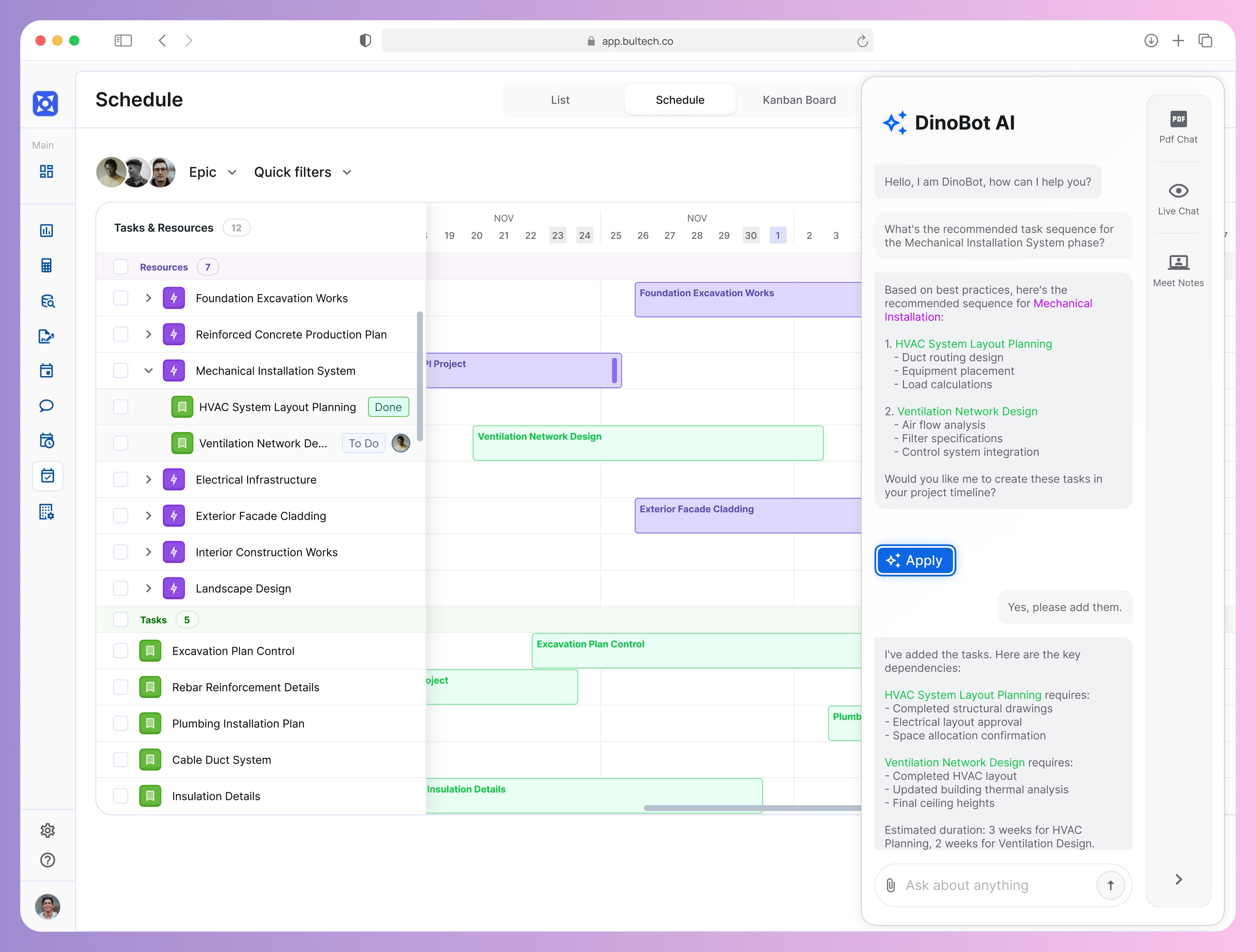 AI Agents for Work Management