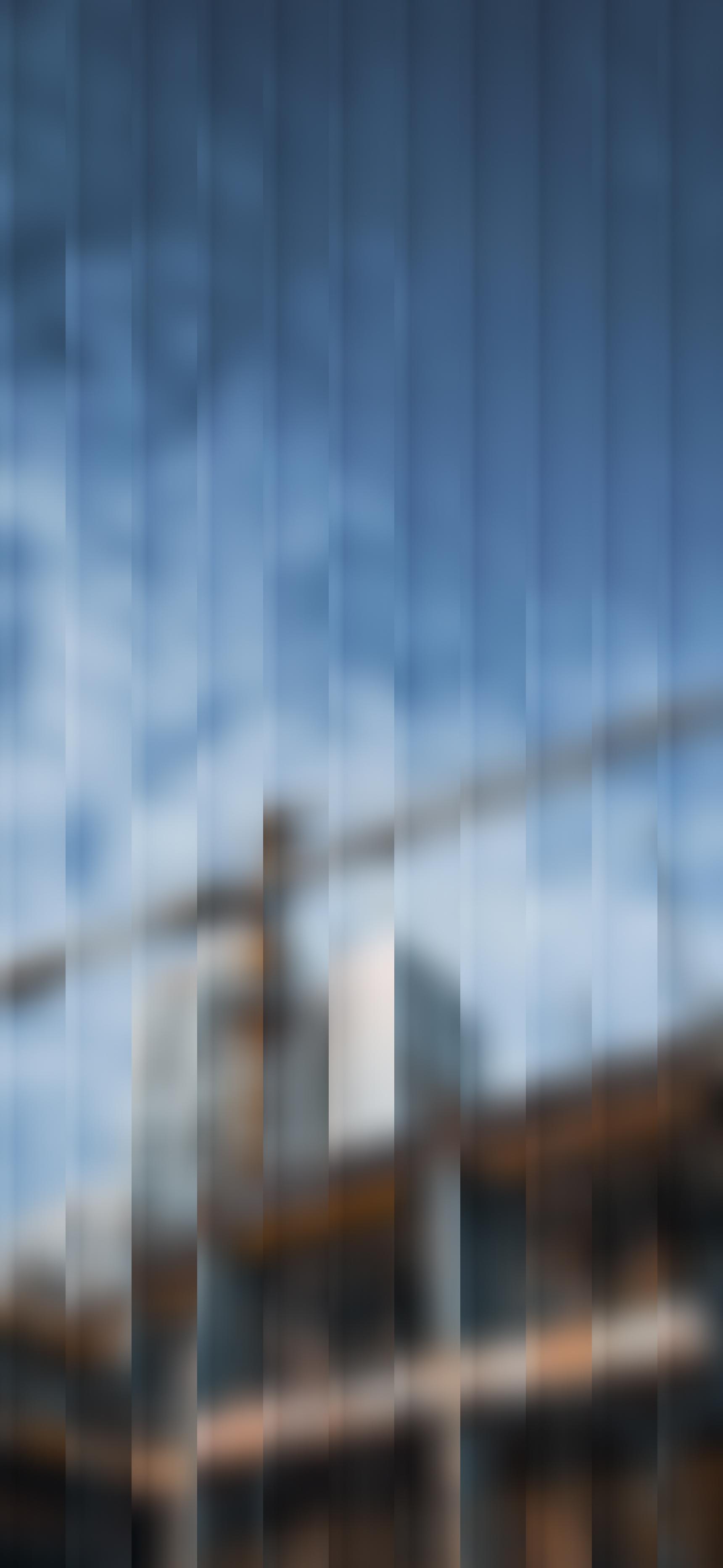 Abstract background image of blurred cityscape